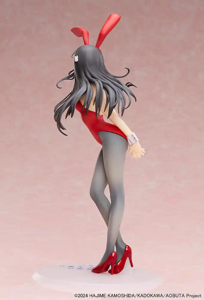 Rascal Does Not Dream of Bunny Girl Senpai Statue 1/7 Mai Sakurajima Red Bunny Girl Ver. 27 cm product photo