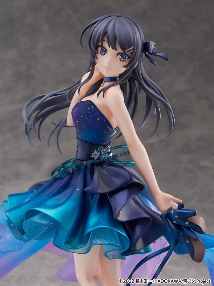 Rascal Does Not Dream of Bunny Girl Senpai PVC Statue 1/7 Mai Sakurajima Starry night sky Ver. 25 cm product photo