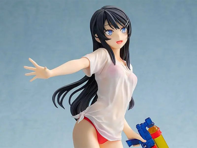 Rascal Does Not Dream of Bunny Girl Senpai Statue 1/7 Mai Sakurajima Water Gun Date Ver. 23 cm product photo