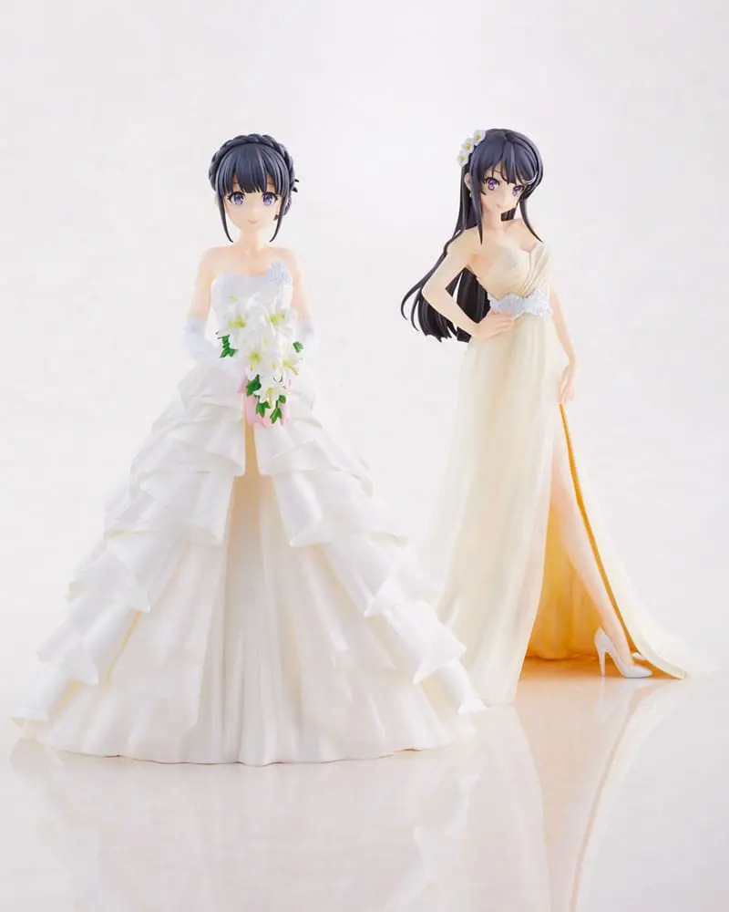 Rascal Does Not Dream of Bunny Girl Senpai Statue 1/7 Shoko Makinohara Wedding ver 22 cm termékfotó