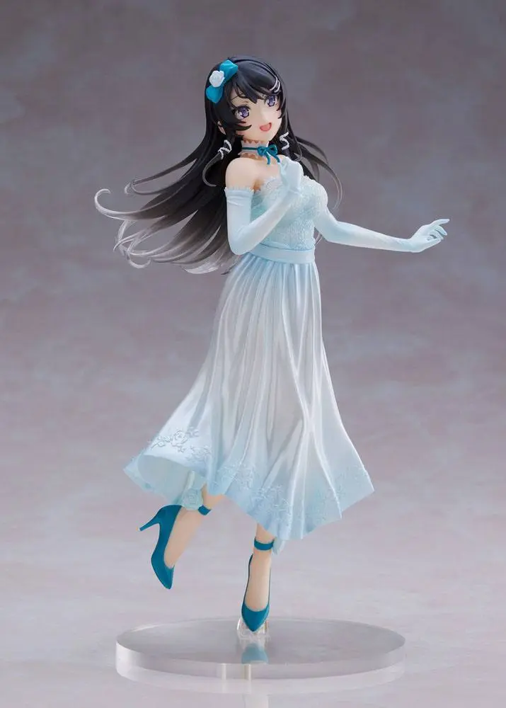 Rascal Does Not Dream of Bunny Girl Senpai Coreful PVC Statue Mai Sakurajima Party Dress Ver. 20 cm product photo