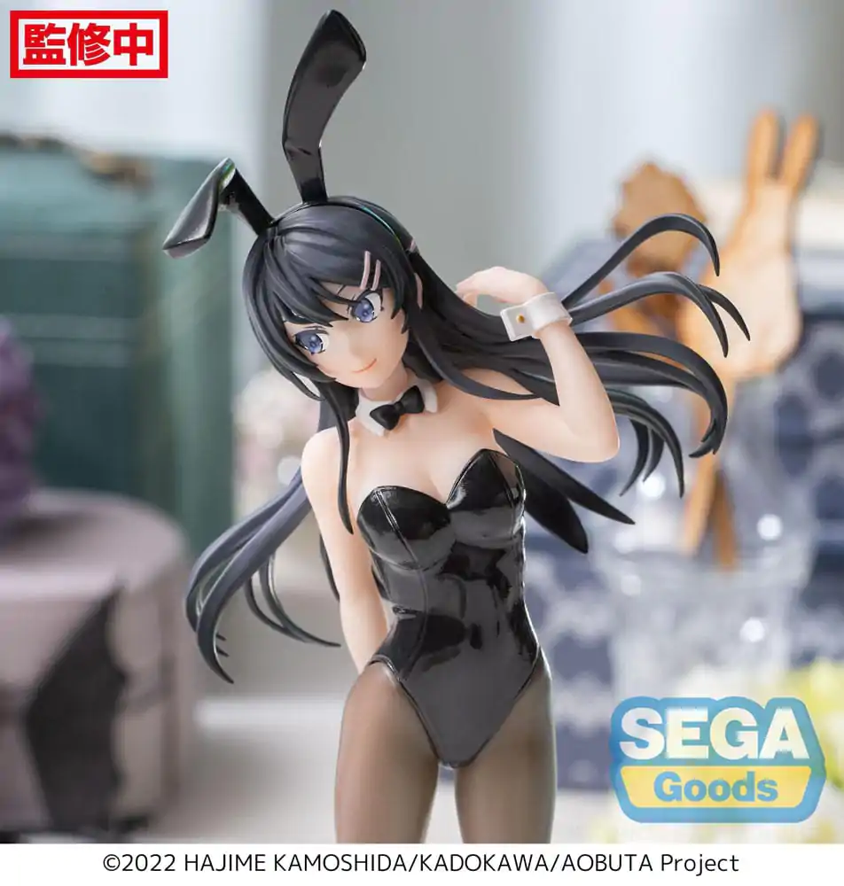 Rascal Does Not Dream of Bunny Girl Senpai PVC Statue Desktop x Decorate Collections Mai Sakurajima 17 cm product photo