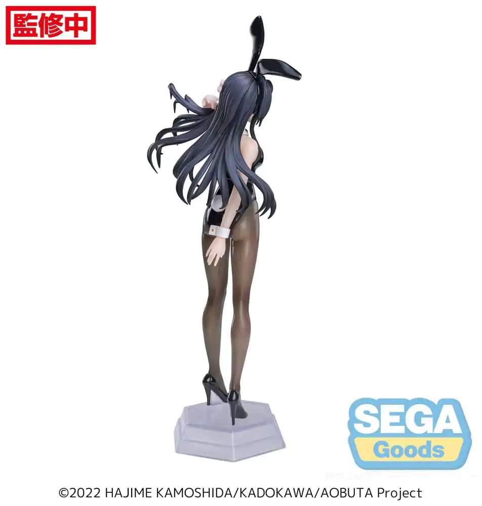 Rascal Does Not Dream of Bunny Girl Senpai PVC Statue Desktop x Decorate Collections Mai Sakurajima 17 cm product photo