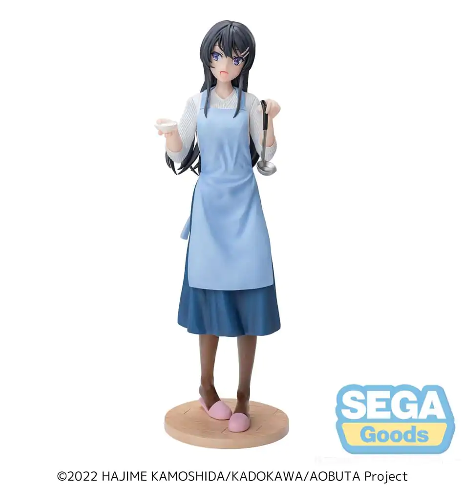 Rascal Does Not Dream of Bunny Girl Senpai Luminasta PVC Statue Mai Sakurajima Apron 14 cm product photo