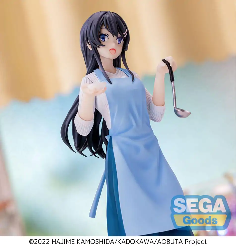 Rascal Does Not Dream of Bunny Girl Senpai Luminasta PVC Statue Mai Sakurajima Apron 14 cm termékfotó