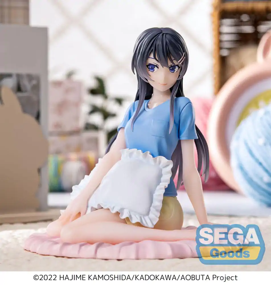 Rascal Does Not Dream of Bunny Girl Senpai Luminasta PVC Statue Mai Sakurajima Pajamas 14 cm product photo