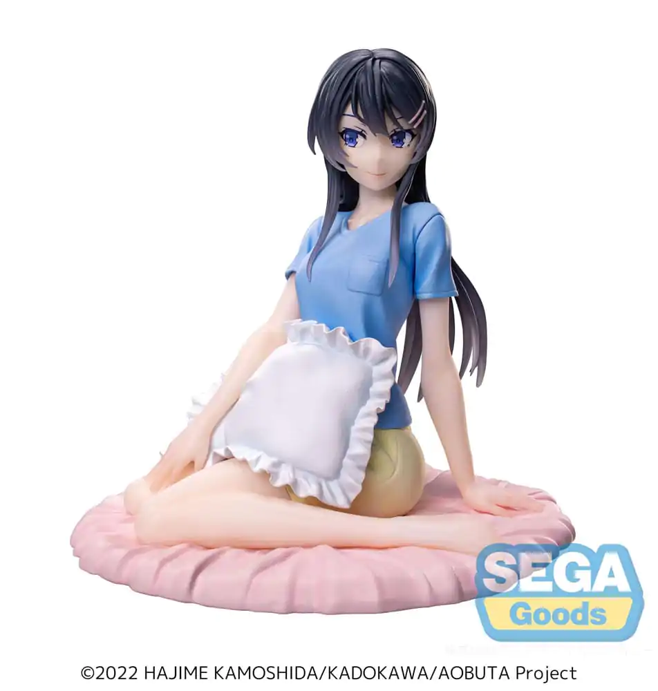 Rascal Does Not Dream of Bunny Girl Senpai Luminasta PVC Statue Mai Sakurajima Pajamas 14 cm product photo