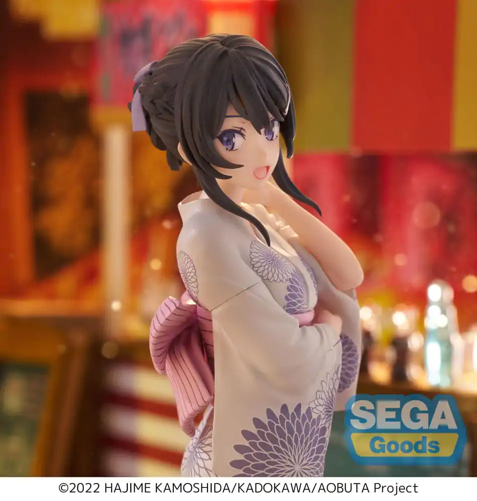 Rascal Does Not Dream of Bunny Girl Senpai Luminasta PVC Statue Mai Sakurajima Yukata 22 cm product photo