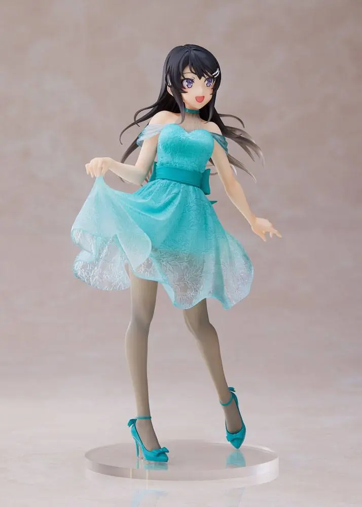 Rascal Does Not Dream of Bunny Girl Senpai PVC Statue Mai Sakurajima Clear Dress Ver. 20 cm product photo