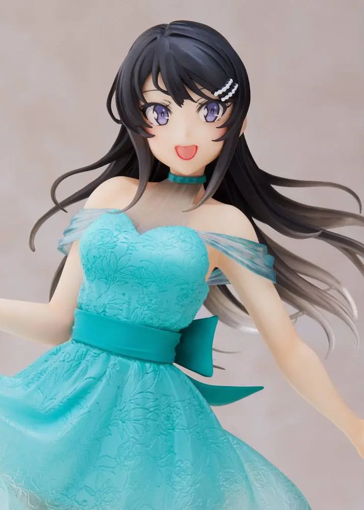 Rascal Does Not Dream of Bunny Girl Senpai PVC Statue Mai Sakurajima Clear Dress Ver. 20 cm product photo