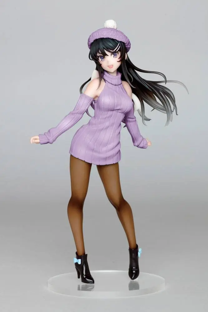 Rascal Does Not Dream of Bunny Girl Senpai Statue Mai Sakurajima Knit One-piece Ver. 23 cm termékfotó