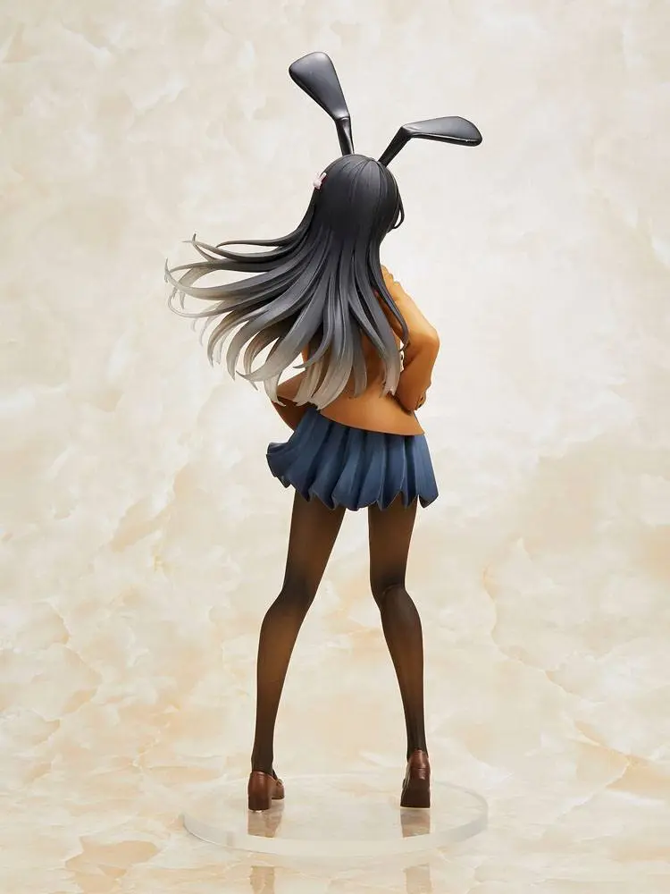 Rascal Does Not Dream of Bunny Girl Senpai Statue Mai Sakurajima Mai Uniform Bunny Ver. 23 cm product photo