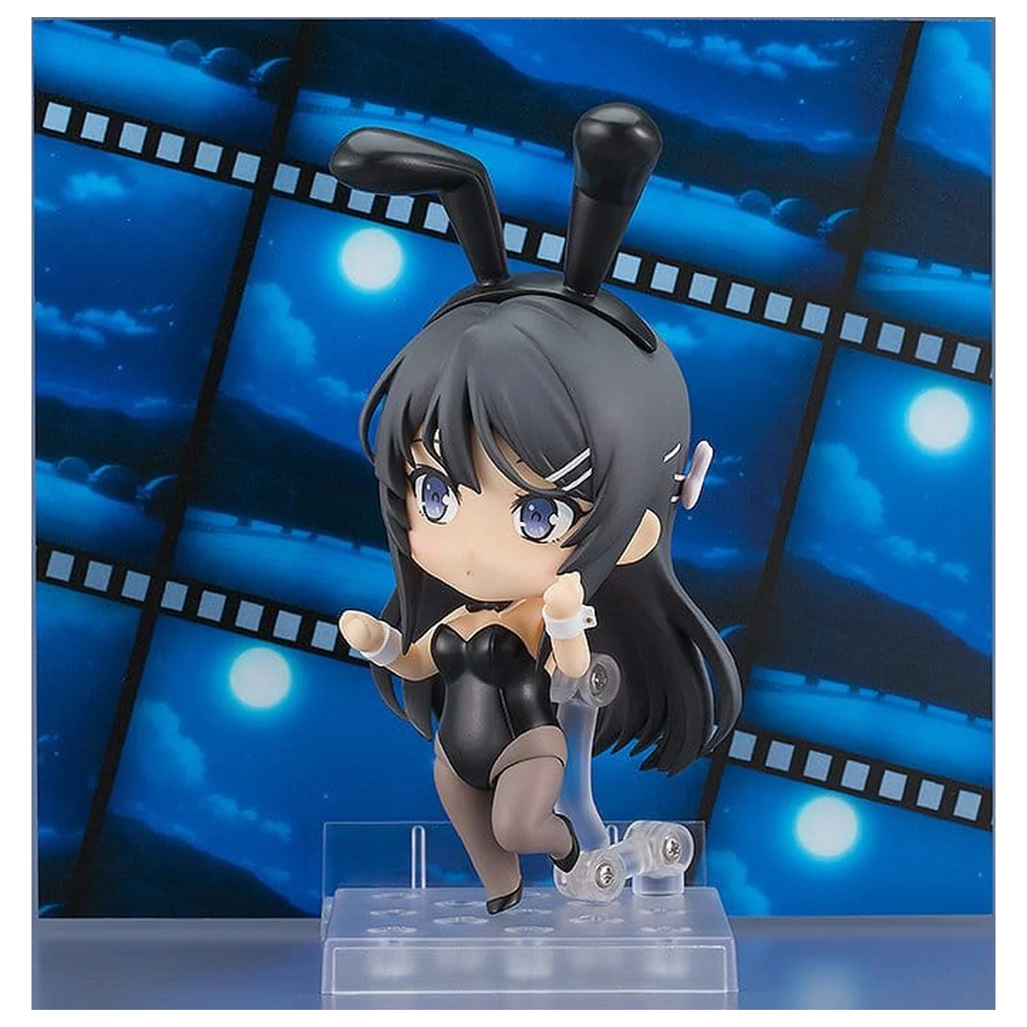 Rascal Does Not Dream of Bunny Girl Senpai Nendoroid Action Figure Mai Sakurajima: Bunny Girl Ver. 10 cm product photo