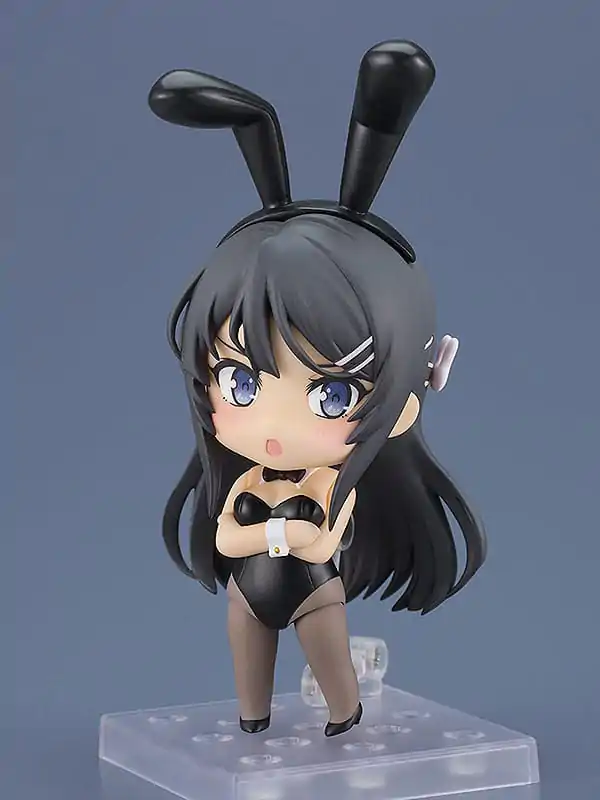 Rascal Does Not Dream of Bunny Girl Senpai Nendoroid Action Figure Mai Sakurajima: Bunny Girl Ver. 10 cm termékfotó