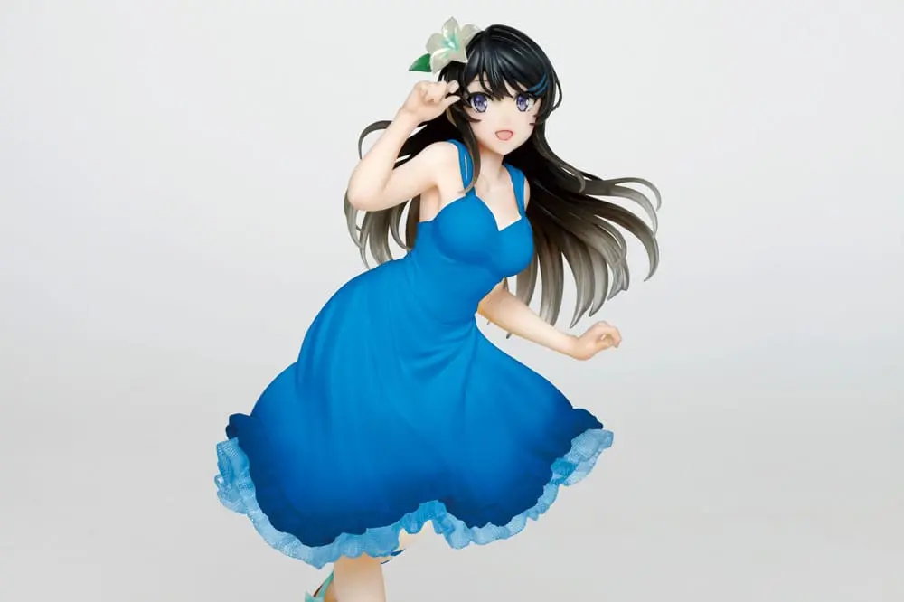 Rascal Does Not Dream of Bunny Girl Senpai Statue Mai Sakurajima Summer Dress Ver. Renewal Edition 20 cm termékfotó
