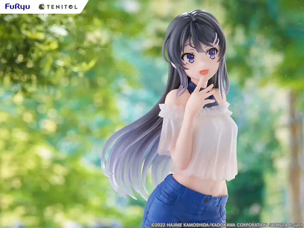 Rascal Does Not Dream of Bunny Girl Senpai Tenitol PVC Statue Mai Sakurajima 29 cm termékfotó