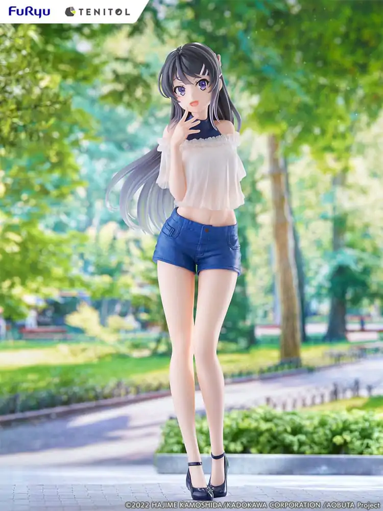 Rascal Does Not Dream of Bunny Girl Senpai Tenitol PVC Statue Mai Sakurajima 29 cm termékfotó