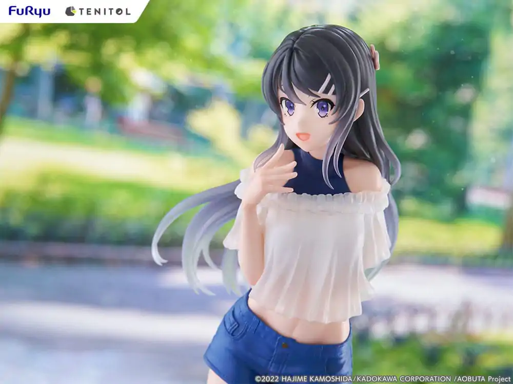 Rascal Does Not Dream of Bunny Girl Senpai Tenitol PVC Statue Mai Sakurajima 29 cm termékfotó