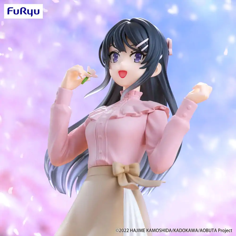 Rascal Does Not Dream of Bunny Girl Senpai Trio-Try-iT PVC Statue Mai Sakurajima Spring Outfit Ver. 21 cm product photo