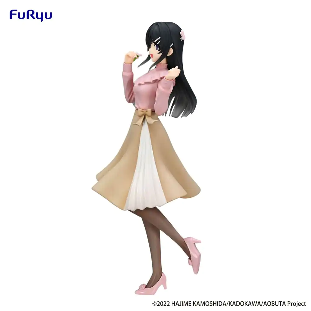 Rascal Does Not Dream of Bunny Girl Senpai Trio-Try-iT PVC Statue Mai Sakurajima Spring Outfit Ver. 21 cm product photo