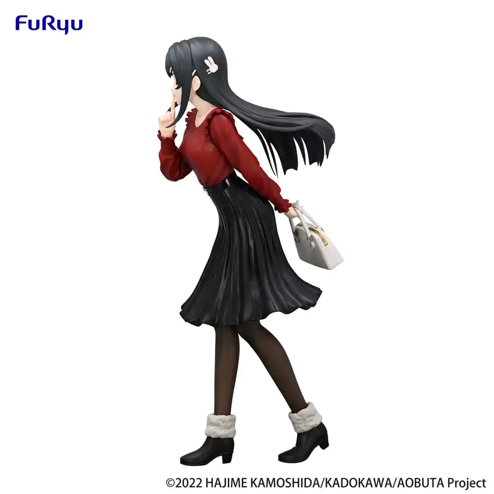 Rascal Does Not Dream of Bunny Girl Senpai Trio-Try-iT PVC Statue Mai Sakurajima Winter Outfit Ver. 21 cm product photo