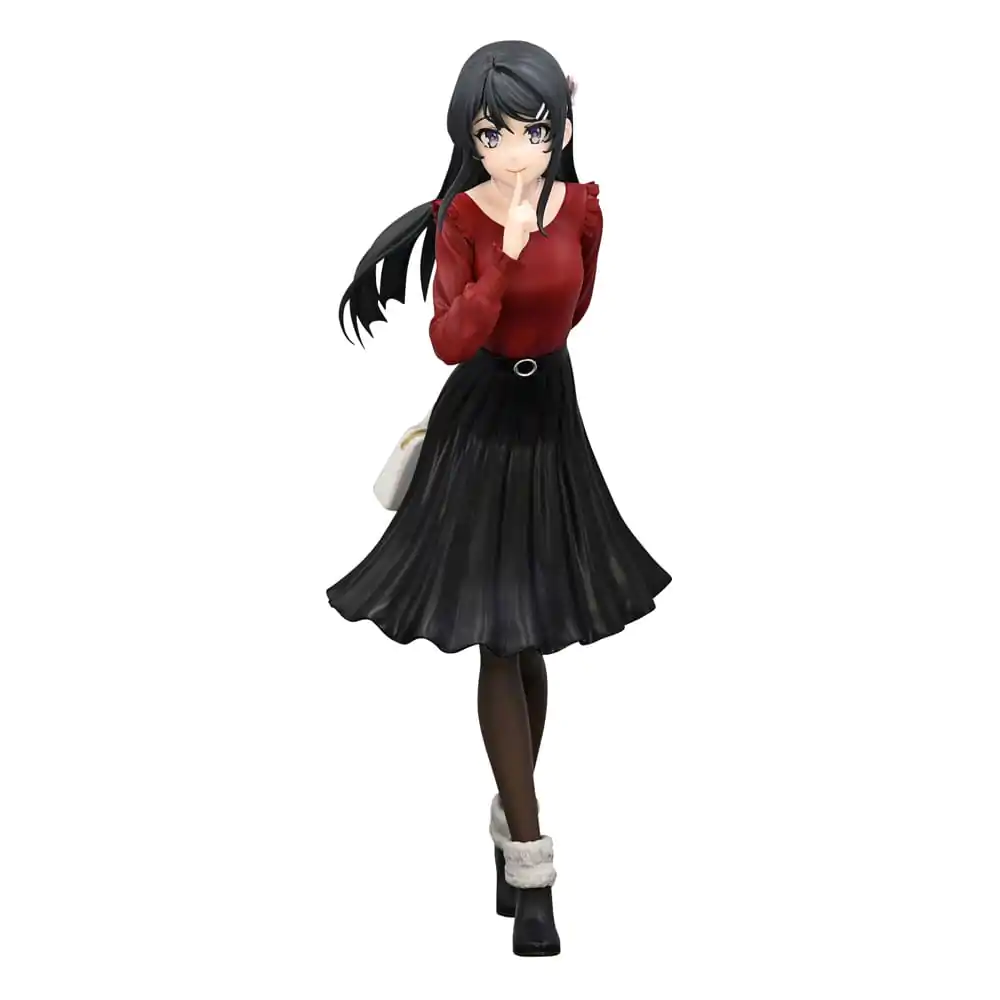 Rascal Does Not Dream of Bunny Girl Senpai Trio-Try-iT PVC Statue Mai Sakurajima Winter Outfit Ver. 21 cm product photo