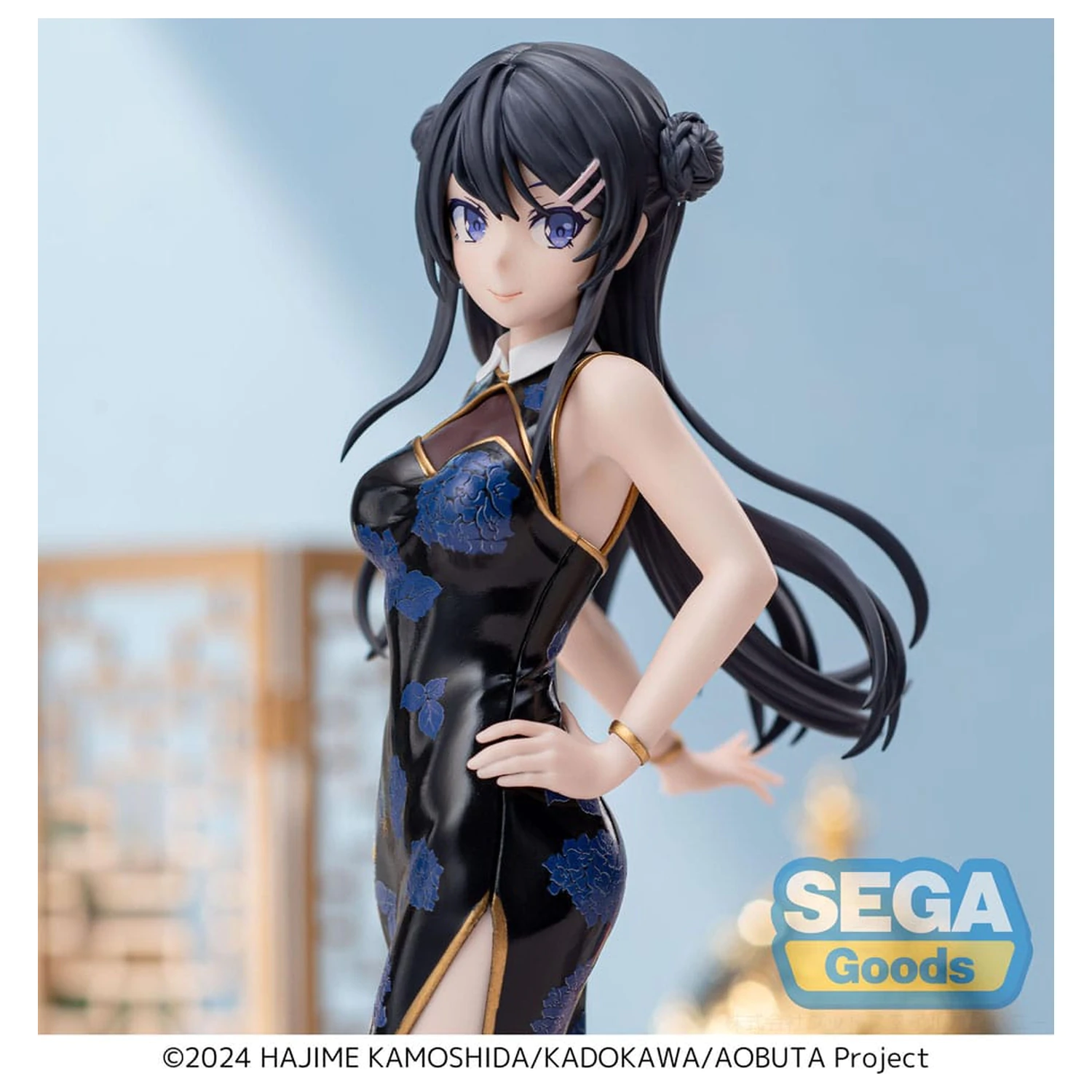 Rascal Does Not Dream Series XStellar PVC Statue Mai Sakurajima Chinese Dress 22 cm product photo