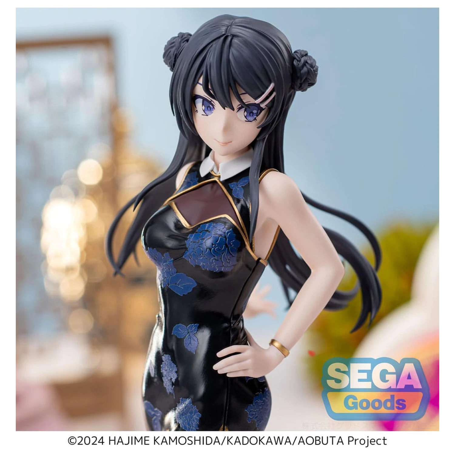 Rascal Does Not Dream Series XStellar PVC Statue Mai Sakurajima Chinese Dress 22 cm product photo