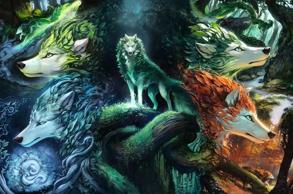 Ravensburger Jigsaw Puzzle Whispers of the Forest (7000 pieces) product photo