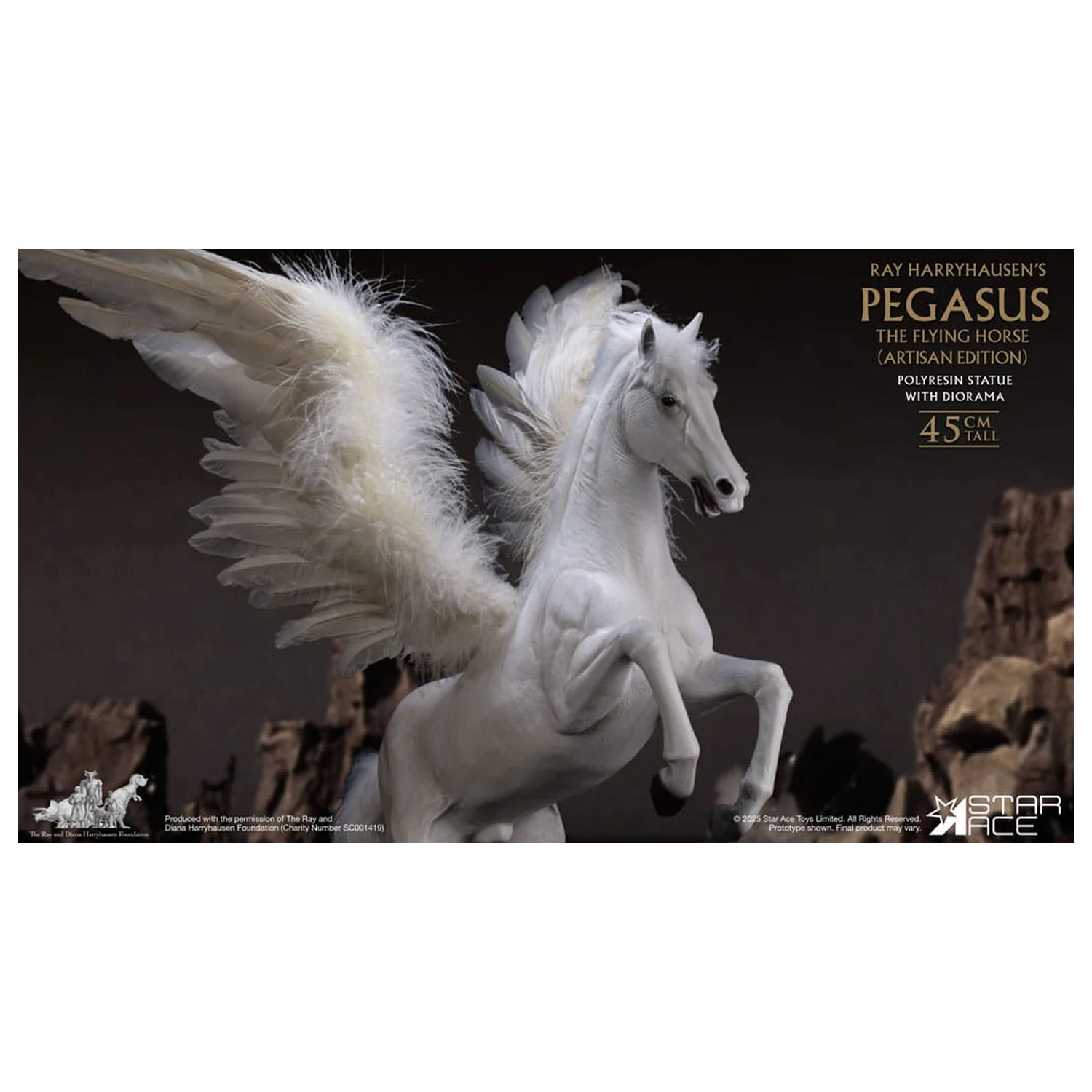 Ray Harryhausen Diorama 1/6 Pegasus The Flying Horse (Artisan Edition) 50 cm product photo