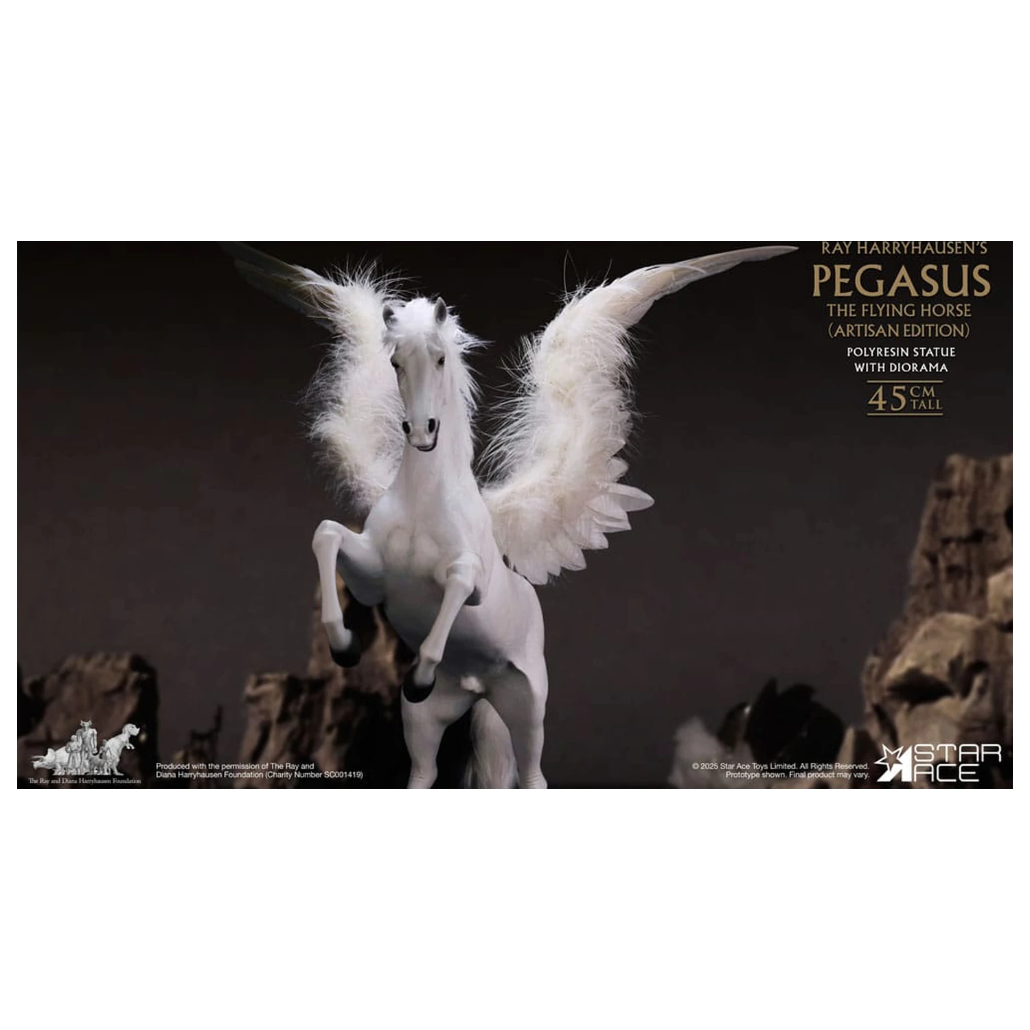 Ray Harryhausen Diorama 1/6 Pegasus The Flying Horse (Artisan Edition) 50 cm product photo