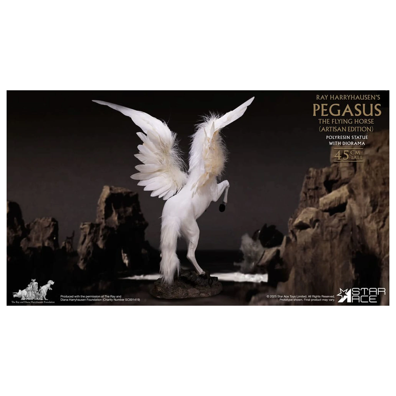 Ray Harryhausen Diorama 1/6 Pegasus The Flying Horse (Artisan Edition) 50 cm product photo
