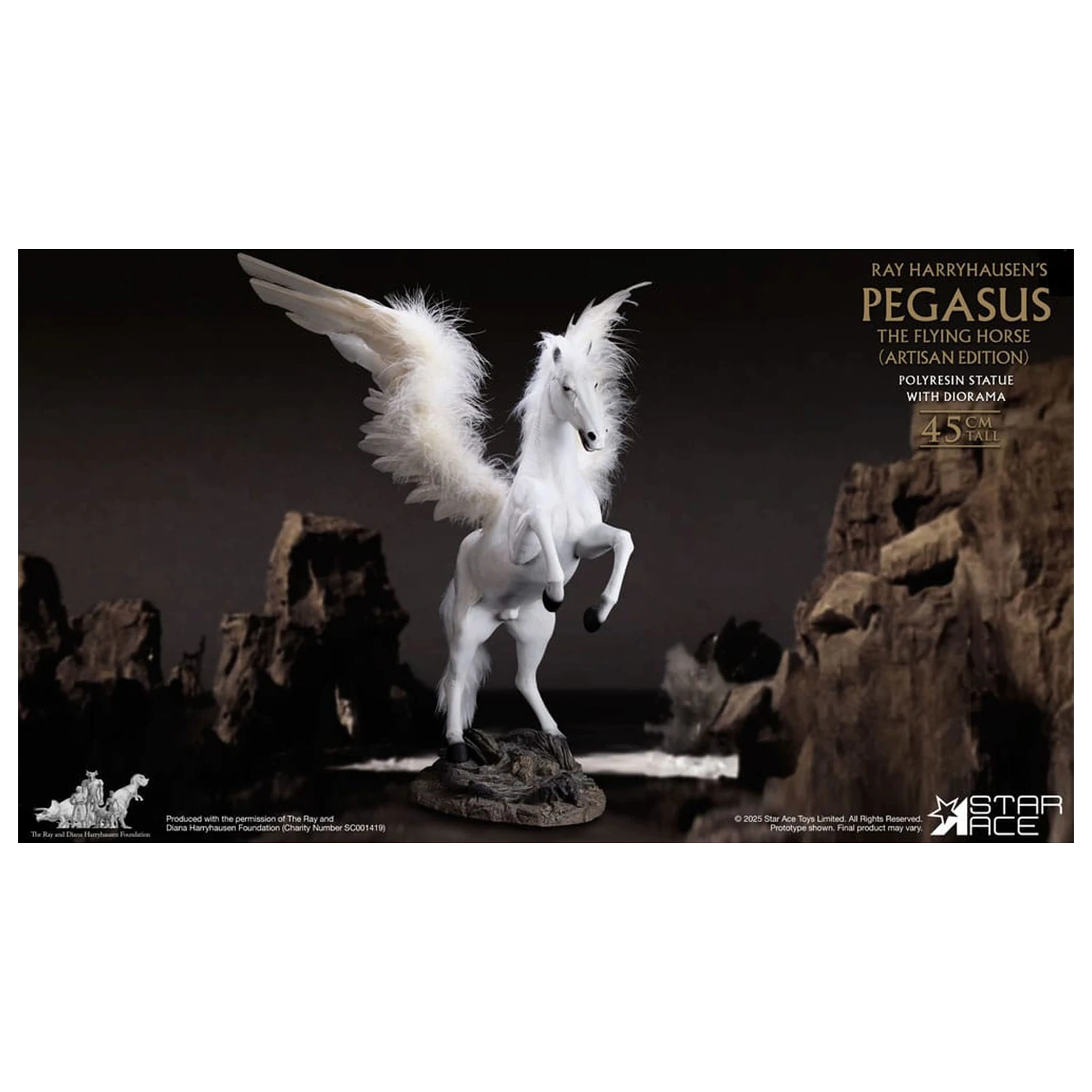 Ray Harryhausen Diorama 1/6 Pegasus The Flying Horse (Artisan Edition) 50 cm product photo