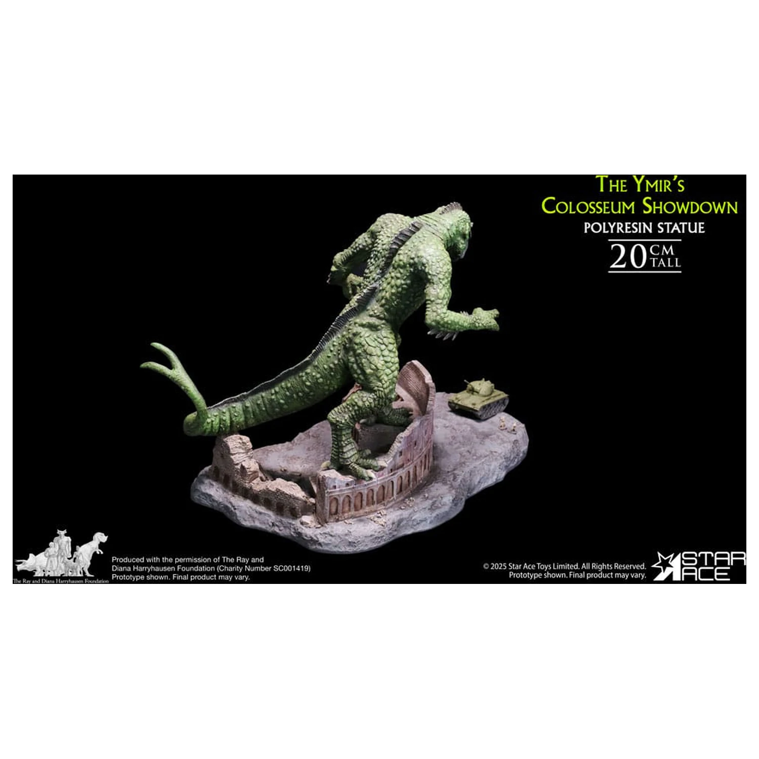 Ray Harryhausen Diorama 1/8 The Ymir's Colosseum Showdown 20 cm product photo
