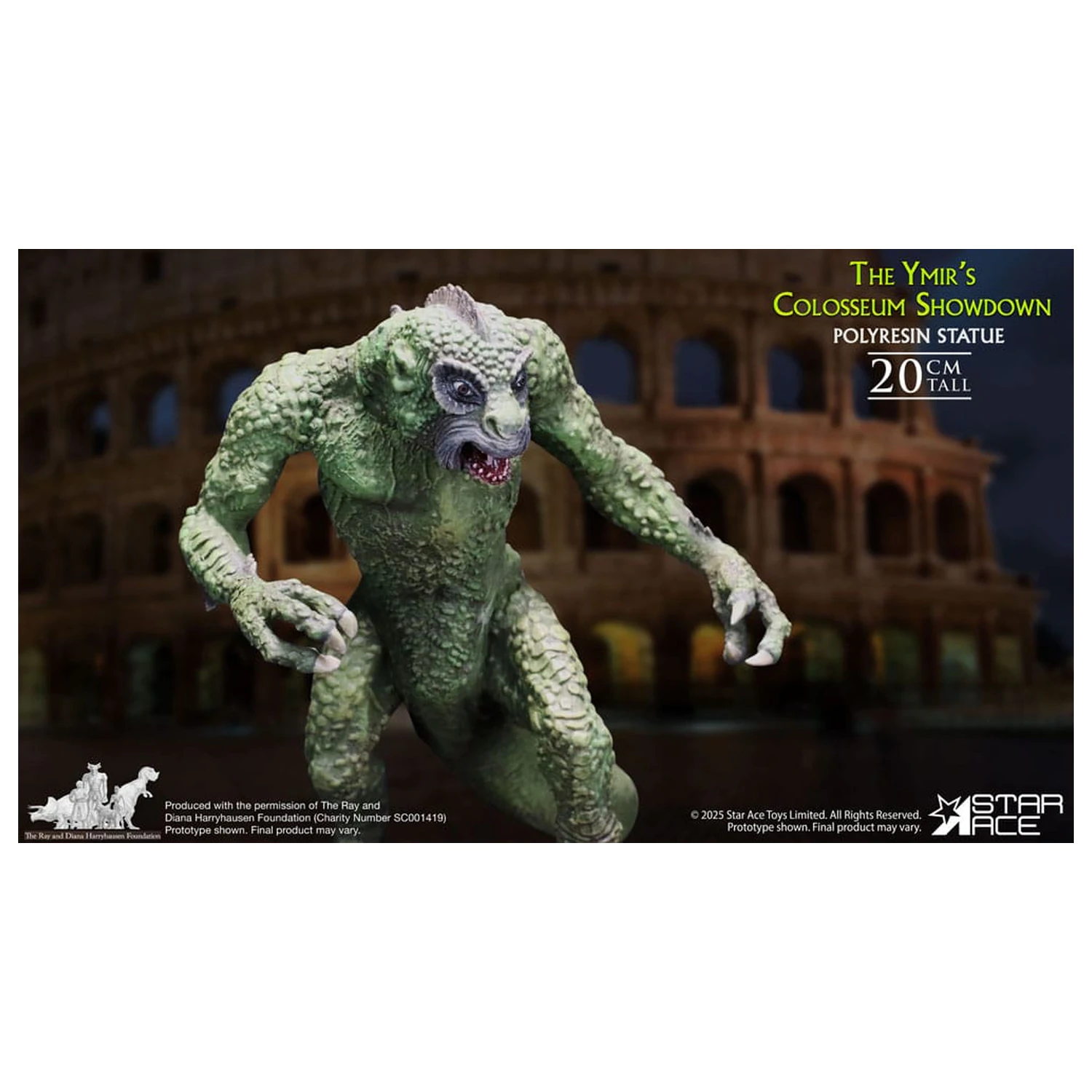Ray Harryhausen Diorama 1/8 The Ymir's Colosseum Showdown 20 cm product photo