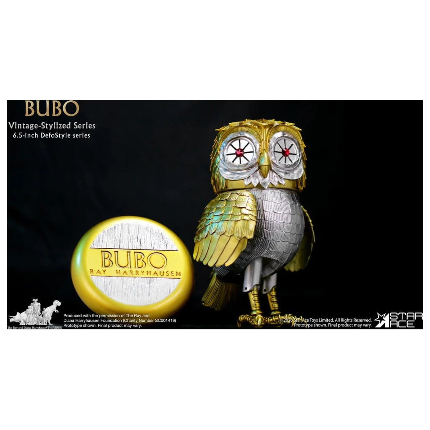 Ray Harryhausen Collection DefoStyle Soft-vinyl Statue Bubo 17 cm product photo