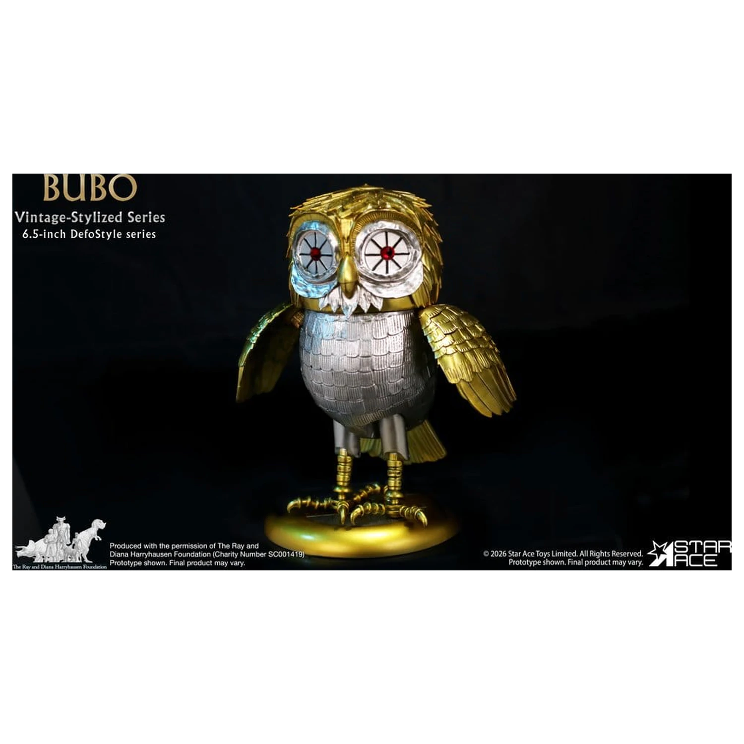 Ray Harryhausen Collection DefoStyle Soft-vinyl Statue Bubo 17 cm product photo
