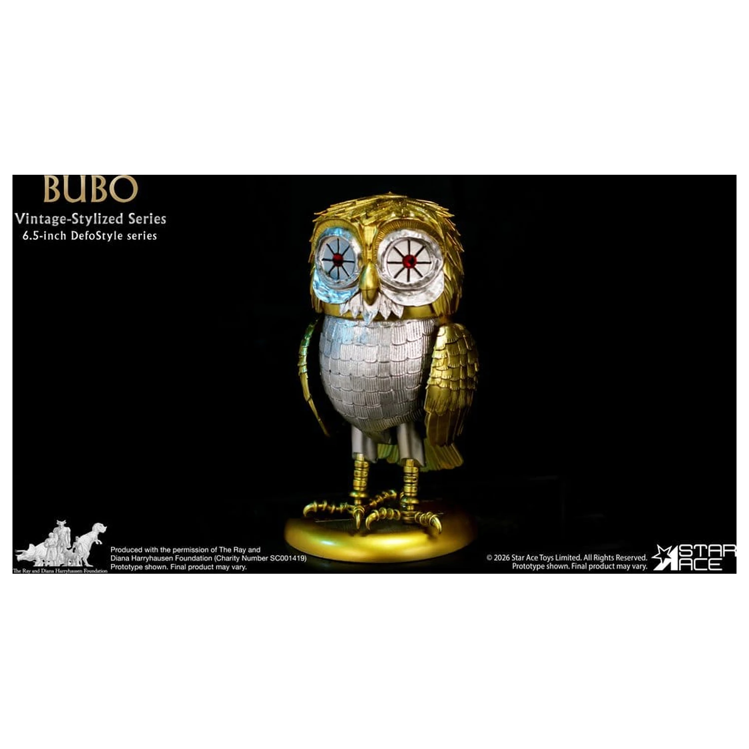 Ray Harryhausen Collection DefoStyle Soft-vinyl Statue Bubo 17 cm product photo