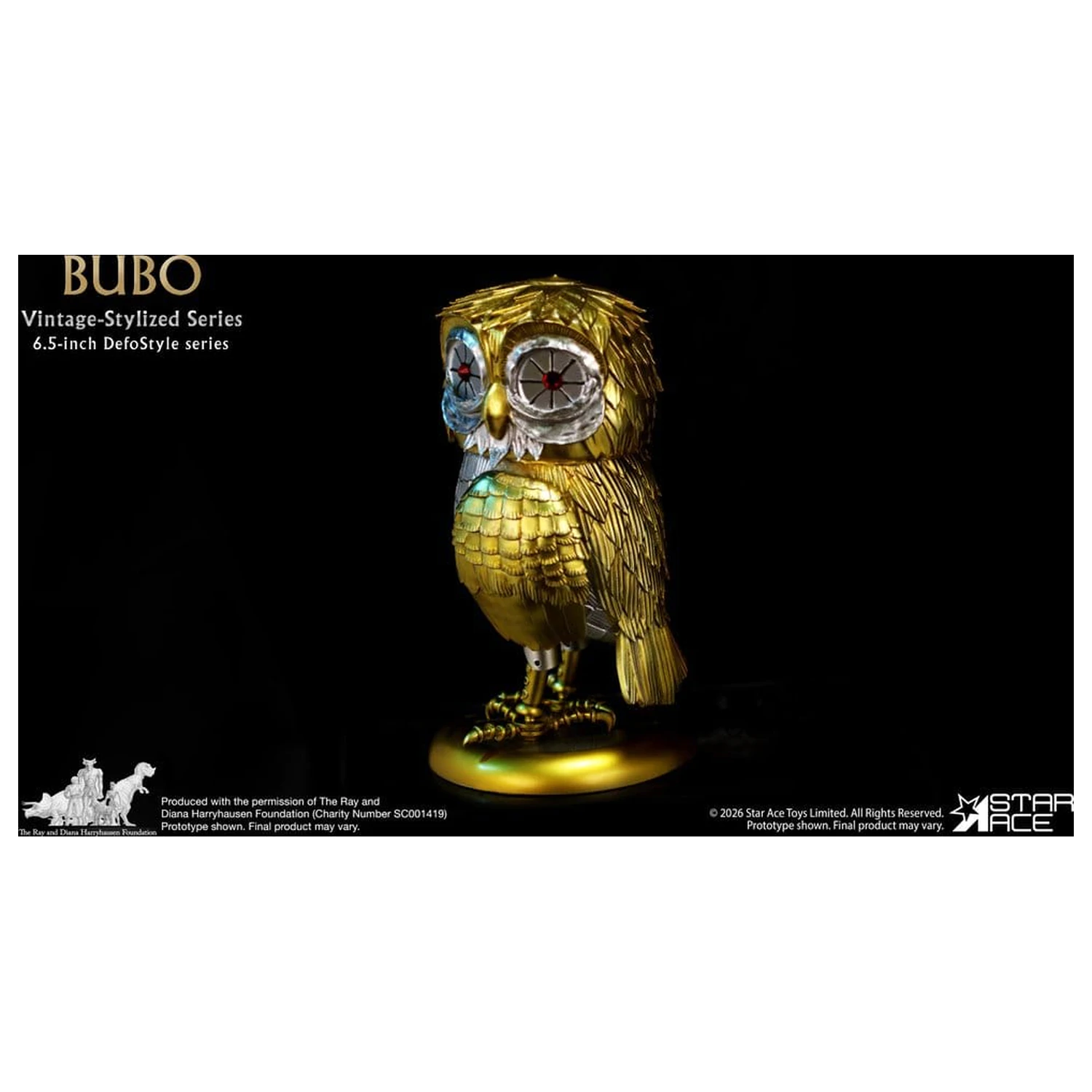 Ray Harryhausen Collection DefoStyle Soft-vinyl Statue Bubo 17 cm product photo