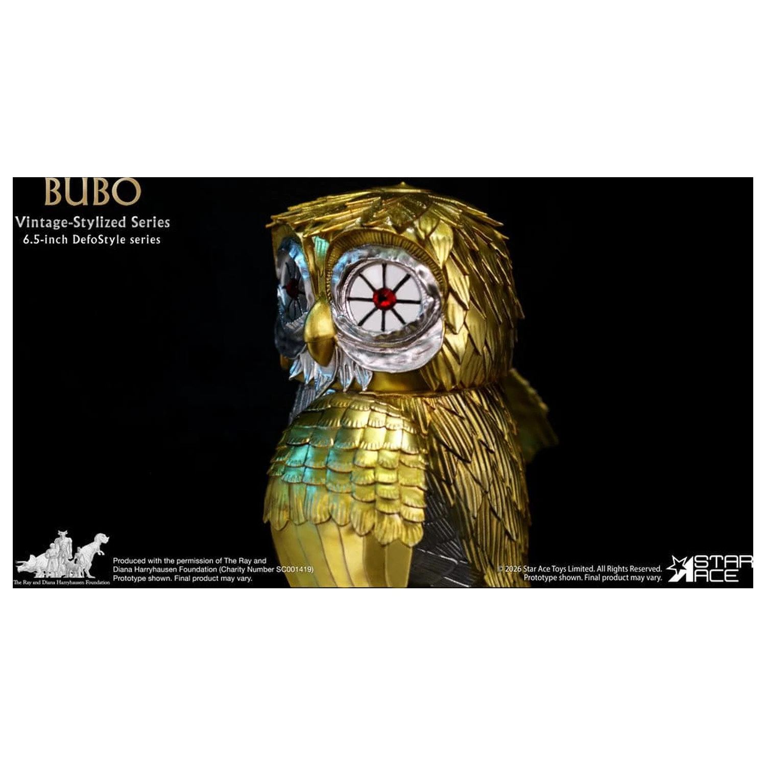 Ray Harryhausen Collection DefoStyle Soft-vinyl Statue Bubo 17 cm product photo