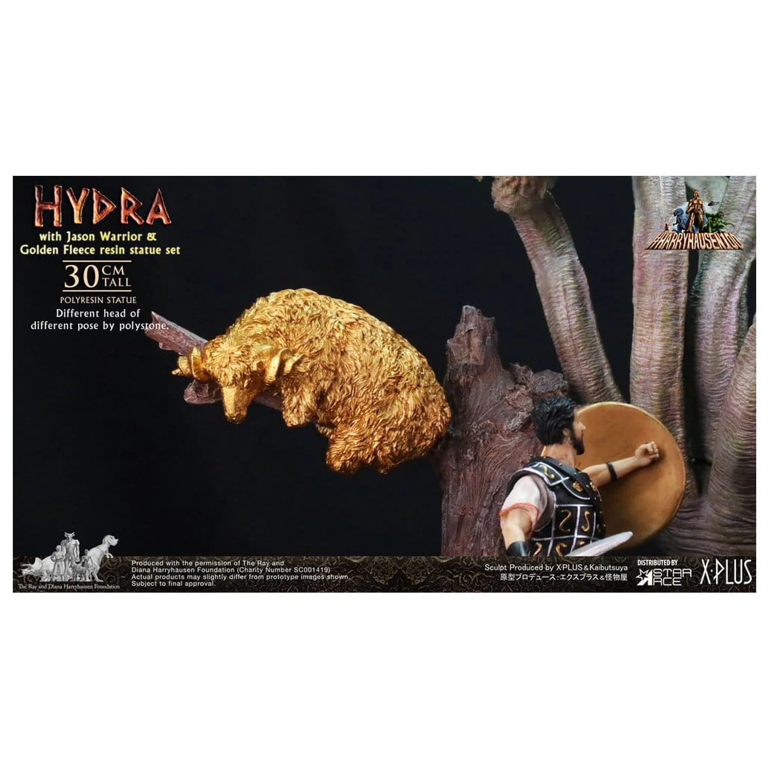 Ray Harryhausen Painted Statue Golden Fleece 18 cm product photo