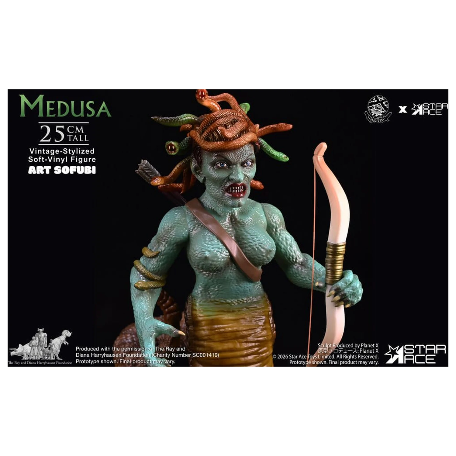  Ray Harryhausen Soft Vinyl Statue Medusa (Vintage-Style) 25 cm product photo