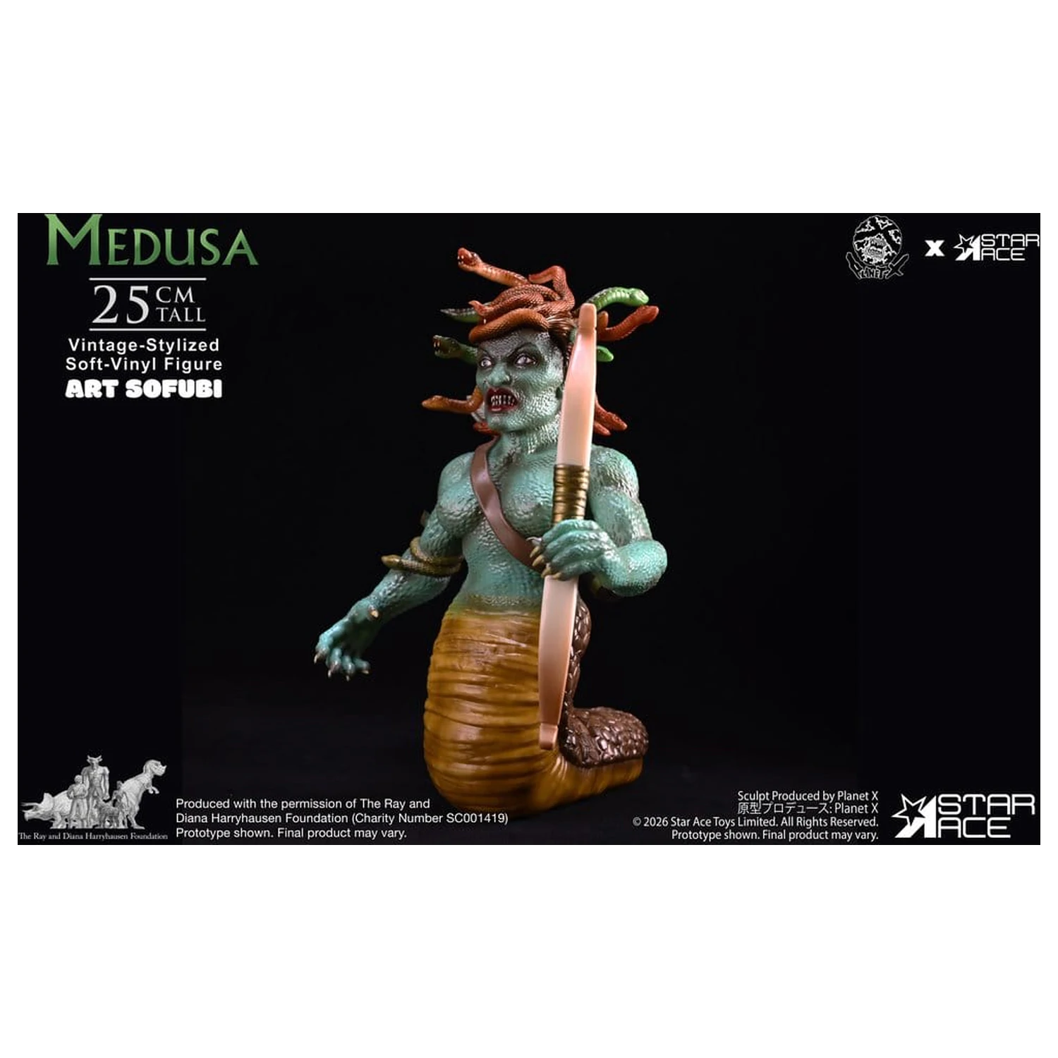  Ray Harryhausen Soft Vinyl Statue Medusa (Vintage-Style) 25 cm product photo