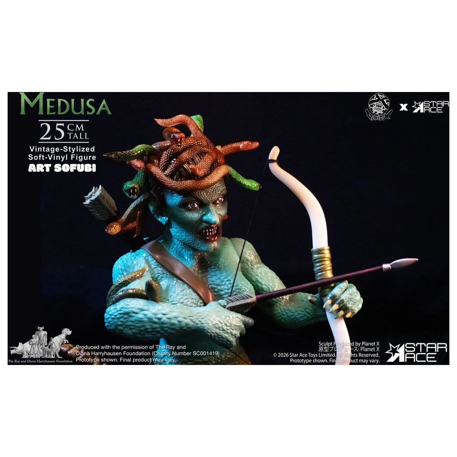  Ray Harryhausen Soft Vinyl Statue Medusa (Vintage-Style) 25 cm product photo