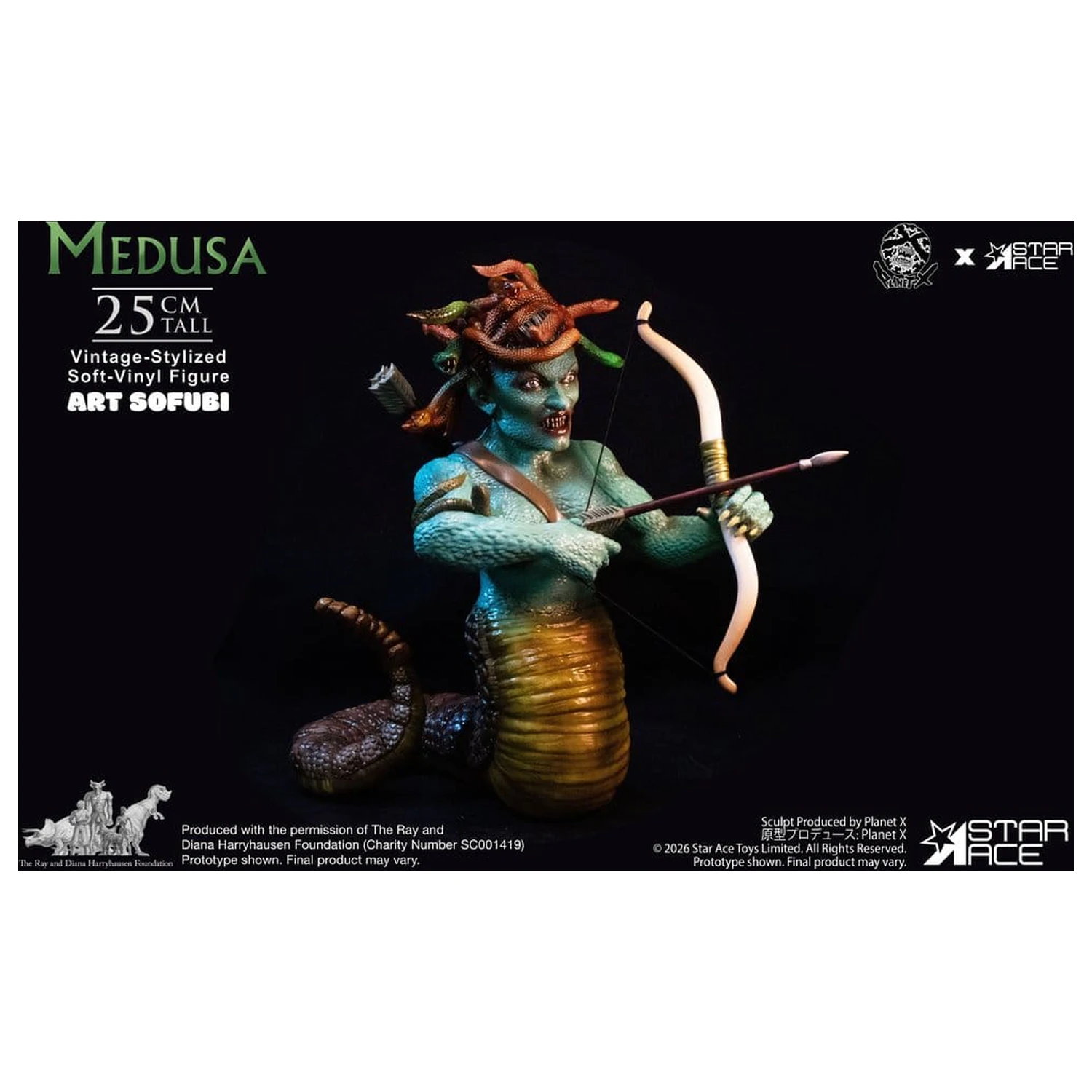  Ray Harryhausen Soft Vinyl Statue Medusa (Vintage-Style) 25 cm product photo