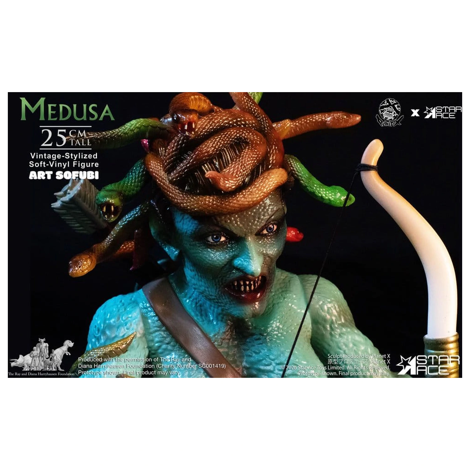  Ray Harryhausen Soft Vinyl Statue Medusa (Vintage-Style) 25 cm product photo