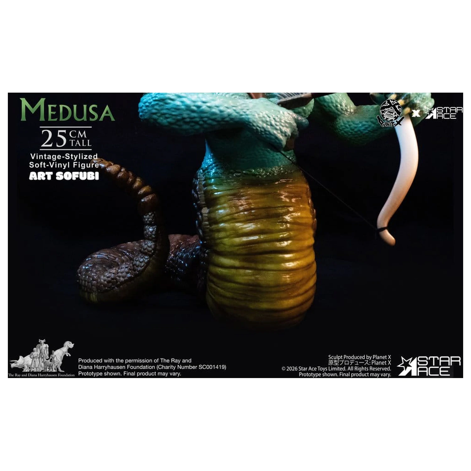  Ray Harryhausen Soft Vinyl Statue Medusa (Vintage-Style) 25 cm product photo