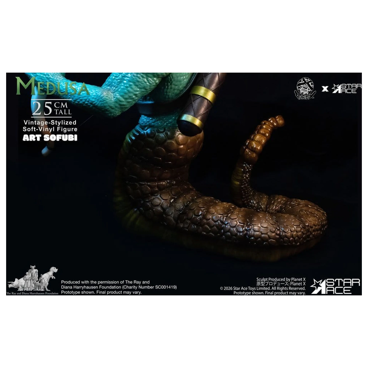  Ray Harryhausen Soft Vinyl Statue Medusa (Vintage-Style) 25 cm product photo