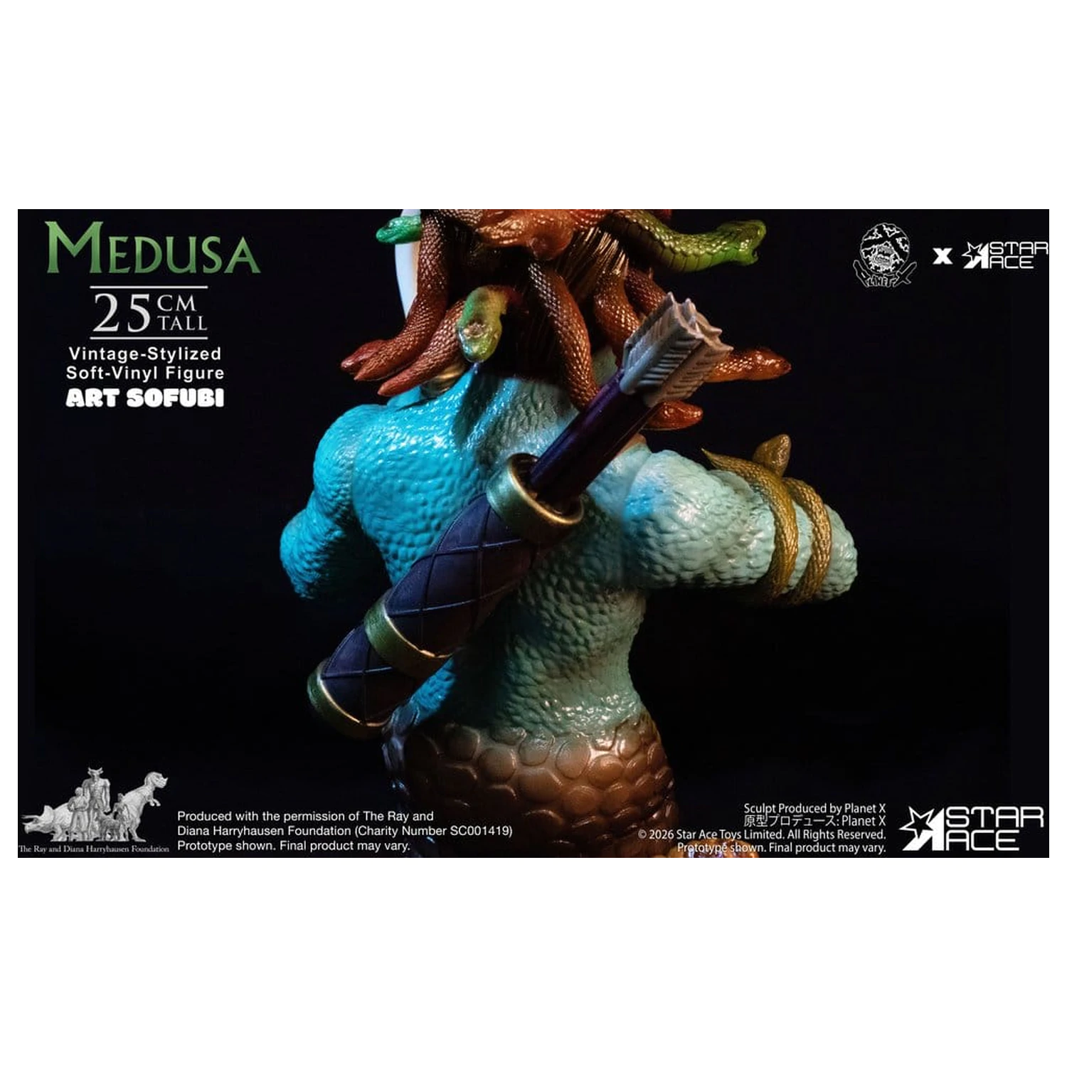  Ray Harryhausen Soft Vinyl Statue Medusa (Vintage-Style) 25 cm product photo