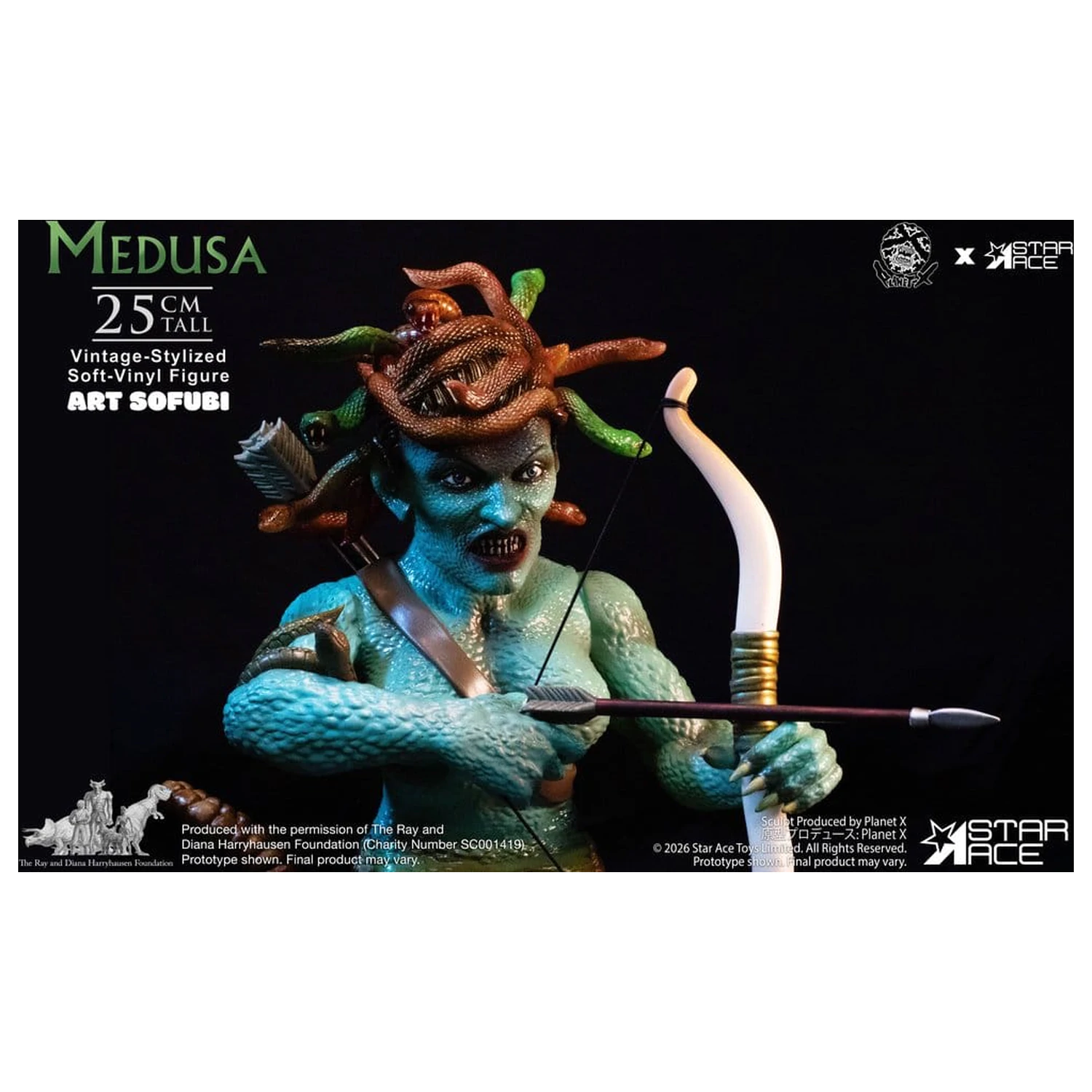  Ray Harryhausen Soft Vinyl Statue Medusa (Vintage-Style) 25 cm product photo